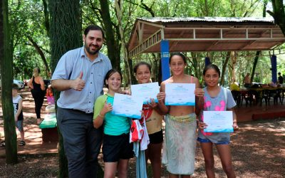 Culminó la primera clínica de natación