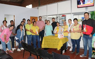 Lucha contra el dengue: entrega de insumos