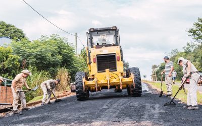 Dimos inicio a trabajos de asfaltado en la Avenida Maipú de nuestra ciudad
