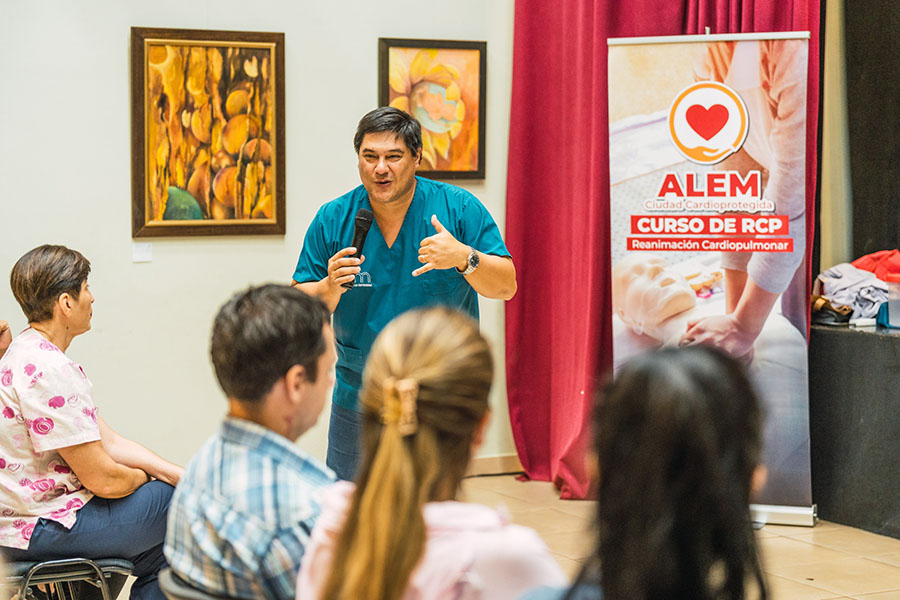 Realizamos jornada de cursos de RCP