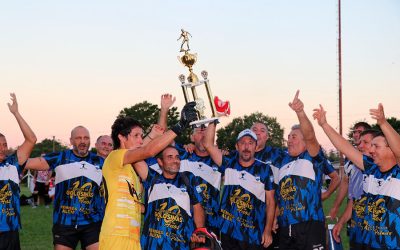 Final de la liguilla de veteranos fútbol 8 Alem