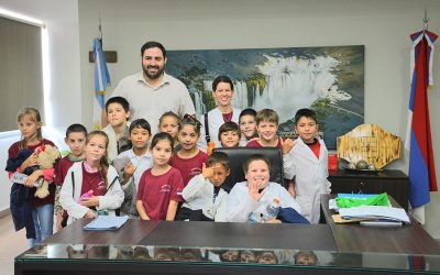 Alumnos de la Escuela Nº 771 visitaron el Centro Cívico