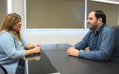 Reunión con Coordinadora de la Unidad Ejecutora Provincial