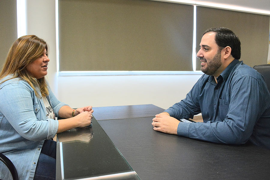 Reunión con Coordinadora de la Unidad Ejecutora Provincial