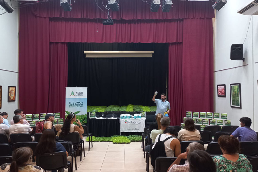 Jornada técnica organizada a través de la Dirección del Agro de Leandro N. Alem