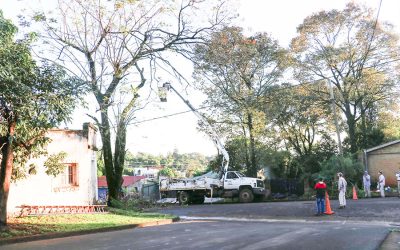Apertura de ochava calle Almirante Brown