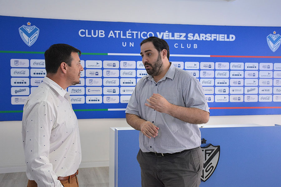 Reunión con Directivos del Club e Instituto Educativo Vélez Sarsfield
