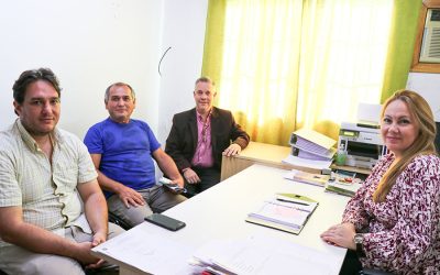 Reunión con Presidente de la Comisión del Barrio Janssen