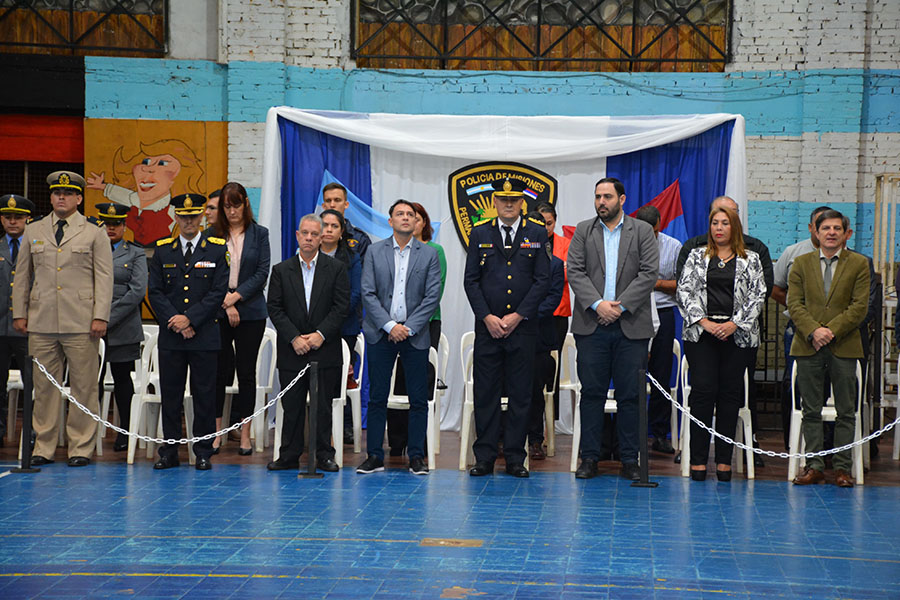 Acto por los 168 Aniversario de la Policia de Misiones