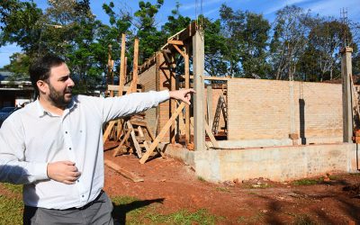 Recorrida de obras en la fundación I.T.E.C.