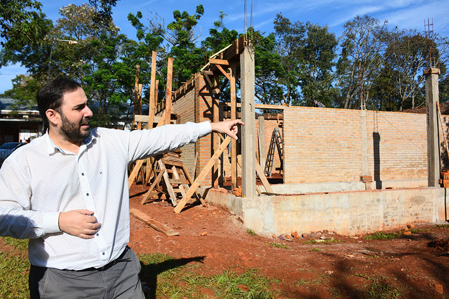 Recorrida de obras en la fundación I.T.E.C.