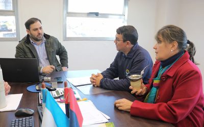 Reunión con Directivos de la Epet Nº 9