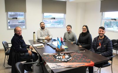 Reunión con el equipo de M.T.B.