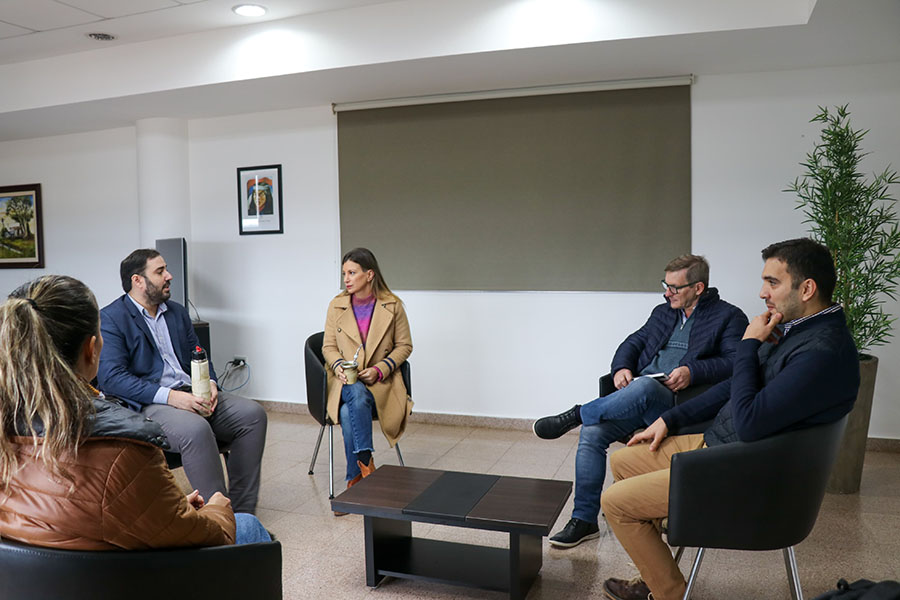 Reunión con el equipo del Ministerio de Industria