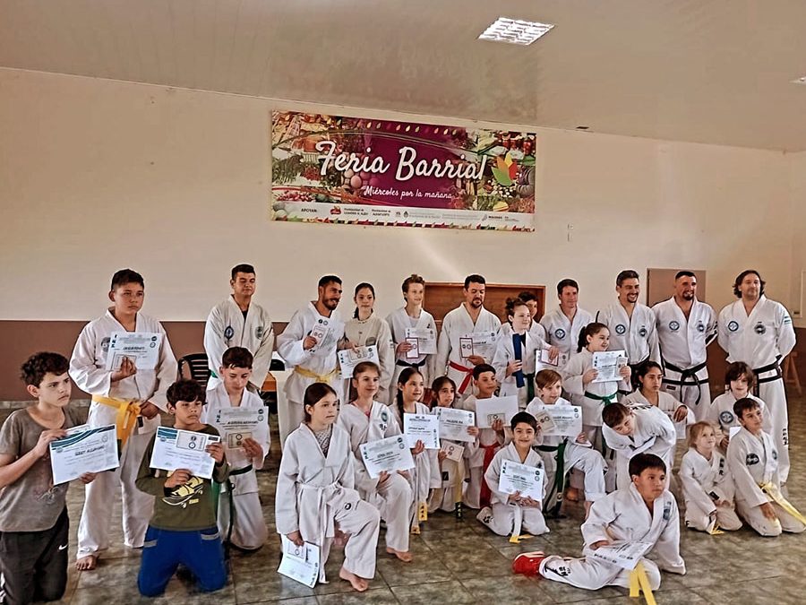 Examen y curso de Taekwon do en Barrio Potschka