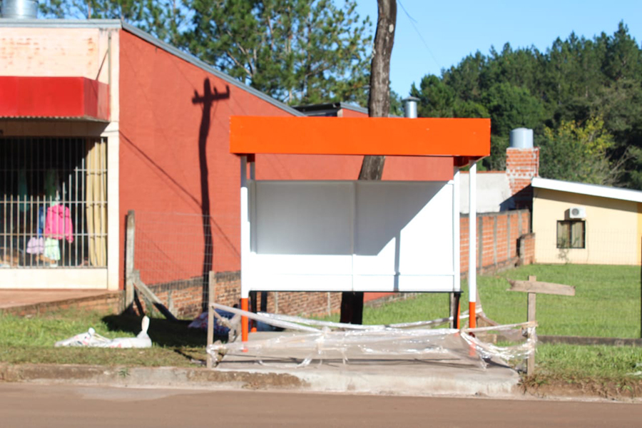 Nuevas paradas de transportes urbanos
