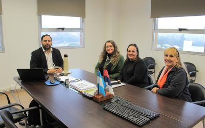 Reunión con el equipo Directivo de la Escuela Normal Superior Nº 1