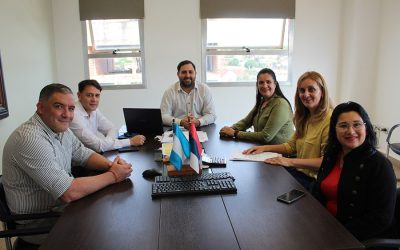 Reunión con los organizadores de la Feria de Ciencias local