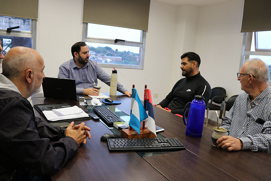 Reunión con referentes de Alem Basquet