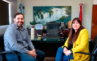 Acciones conjuntas con la Ministra de Trabajo de la Provincia