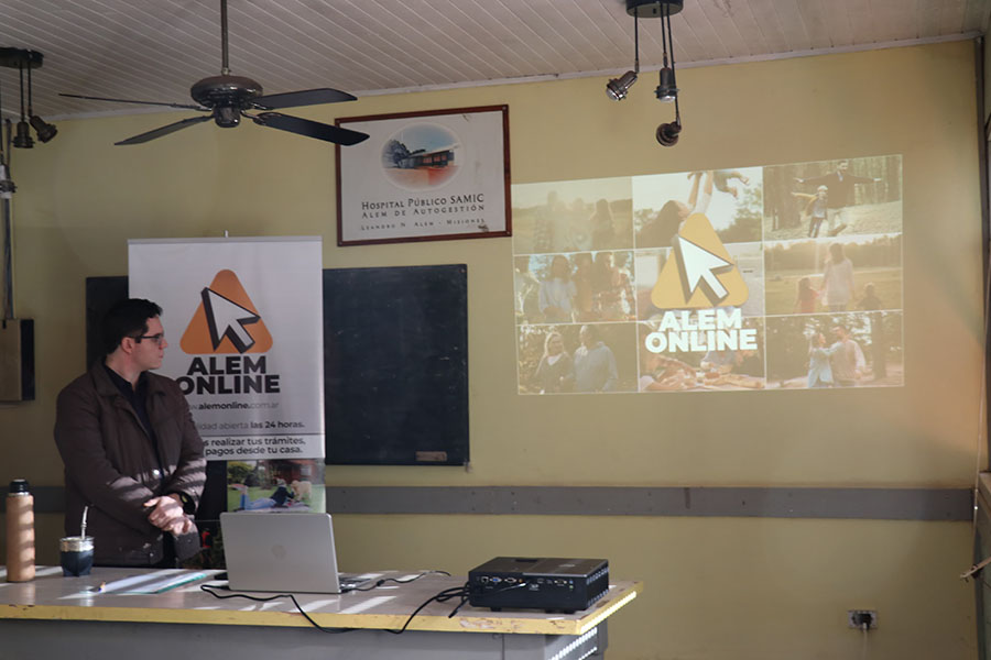Capacitación sobre Alem Online