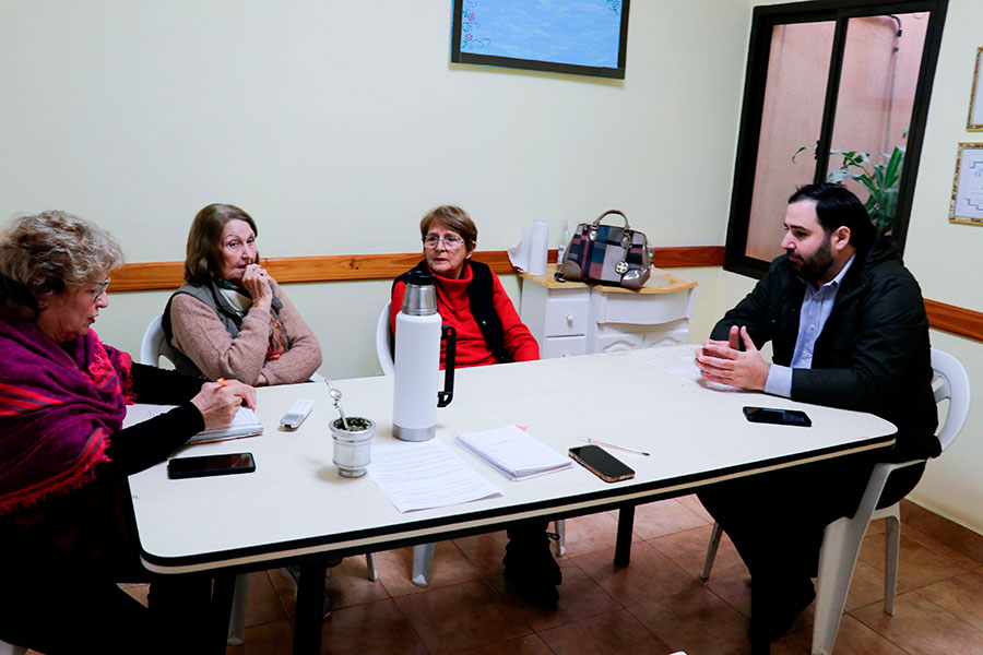 Visita al LALCEC-ALCA Alem