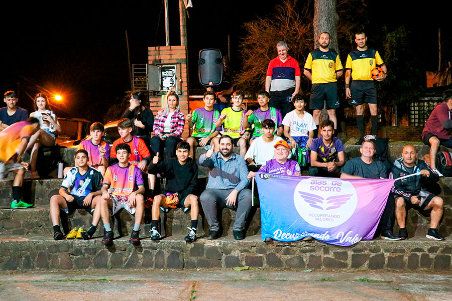 Inauguración del Campeonato de Futsal Interbarrial: «Recuperando Valores»