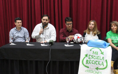 Lanzamiento del programa «Mi Escuela Recicla»