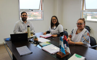 Reunión con Directivos de la Escuela N° 771