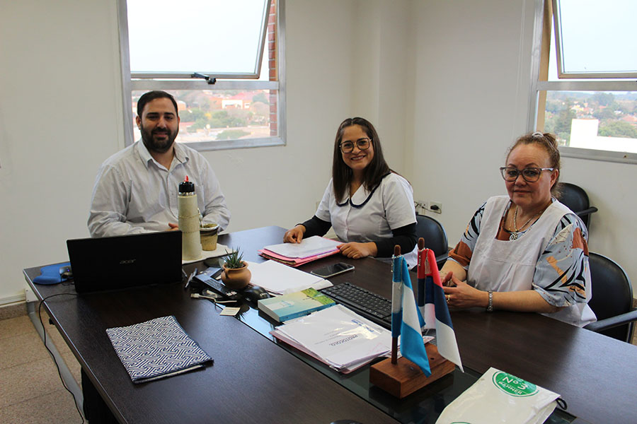 Reunión con Directivos de la Escuela N° 771