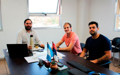 Reunión con integrantes de la Dirección General de Desarrollo Local del municipio de Posadas