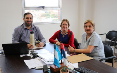 Reunión con la comisión del Barrio Perón