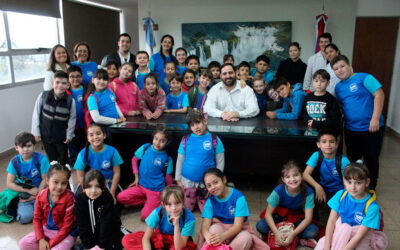 Alumnos de la escuela Nº 552 visitaron el Centro Cívico