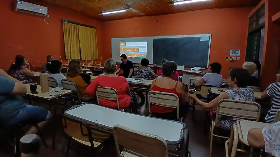 Charla informativa sobre «Alem Online»