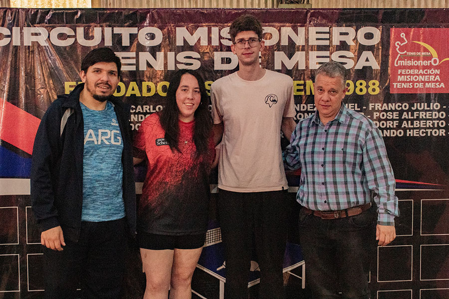 5ta Fecha del Circuito Provincial de Tenis de Mesa en Leandro N. Alem