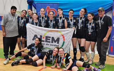 El Vóley Femenino de Leandro N. Alem brilla con Las Águilas en el Podio Provincial de los Juegos Deportivos Misioneros