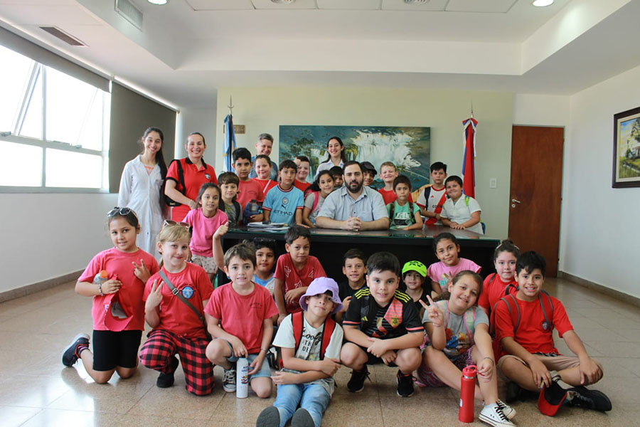 alumnos de la Escuela N.º 281 visitaron el Centro Cívico
