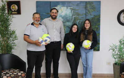 Entrega de elementos deportivo para el ITEC
