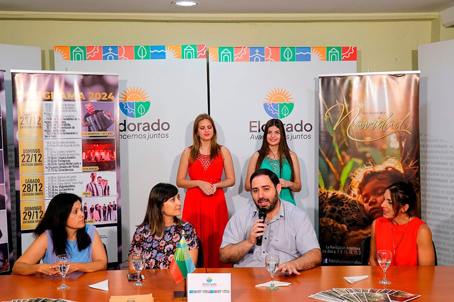 Lanzamiento oficial de la Fiesta Nacional de la Navidad del Litoral en el norte misionero