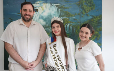 Orgullo local: Marina Melgarejo es la nueva Reina Provincial de los Estudiantes