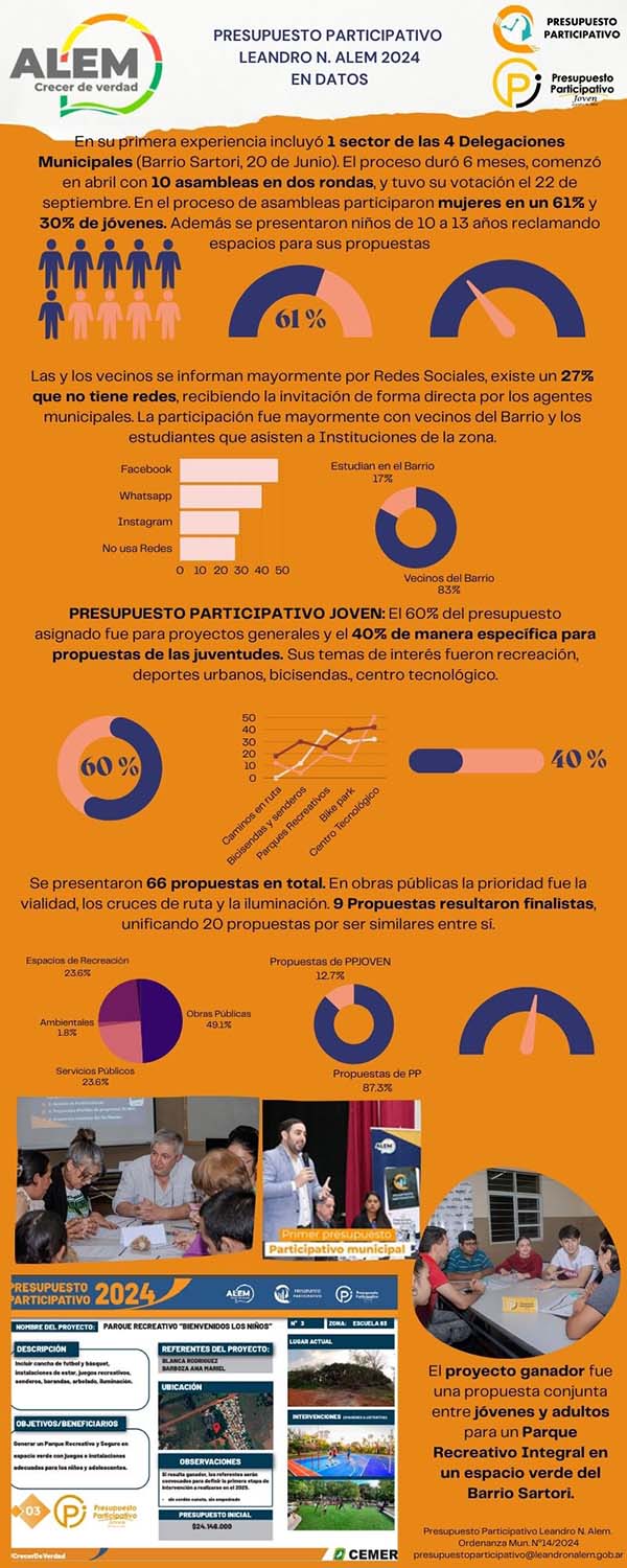 General Infografía de Datos en Rosa y Azul Collage Álbum de Re