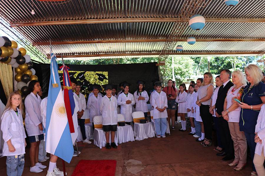 Acto de Egresados de la Escuela Nº 227