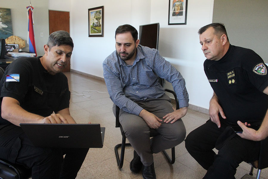 El Municipio de L. N. Alem fortalece la seguridad con nuevos equipamientos tecnológicos del Sistema de Video Vigilancia 911