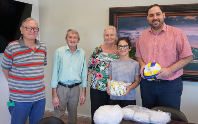 Entrega de Equipamiento Deportivo a CRAVIL