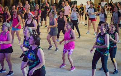 Master Class de Zumba Fitness en el marco de la Fiesta Nacional de la Navidad del Litoral