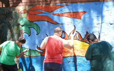 Restauración del Mural en Av. Libertador