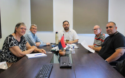 Compromiso con los vecinos: Reunión con la comisión del Bº Villa Libertad