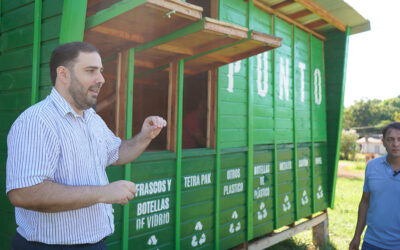 Presentamos nuevo Eco Punto en barrio José Sartori (Km 40)