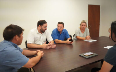 Reunión con vecinos del barrio Serfas