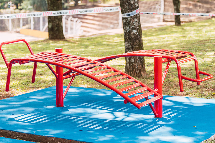 ¡La Plaza Saludable del Complejo Polideportivo Ricardo Balbín se renueva por completo!